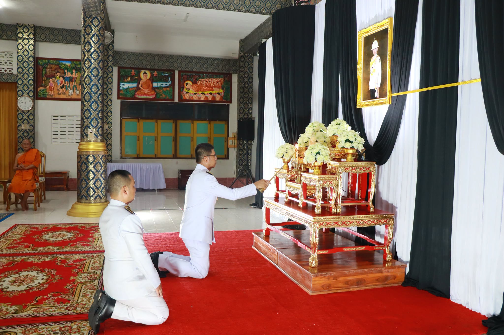 จังหวัดสตูล จัดพิธีบำเพ็ญกุศลสวดพระอภิธรรม อุทิศถวายแด่ สมเด็จพระเจ้าลูกเธอ เจ้าฟ้าพัชรกิติยาภา นเรนทิราเทพยวดี กรมหลวงราชสาริณีสิริพัชร มหาวัชรราชธิดา