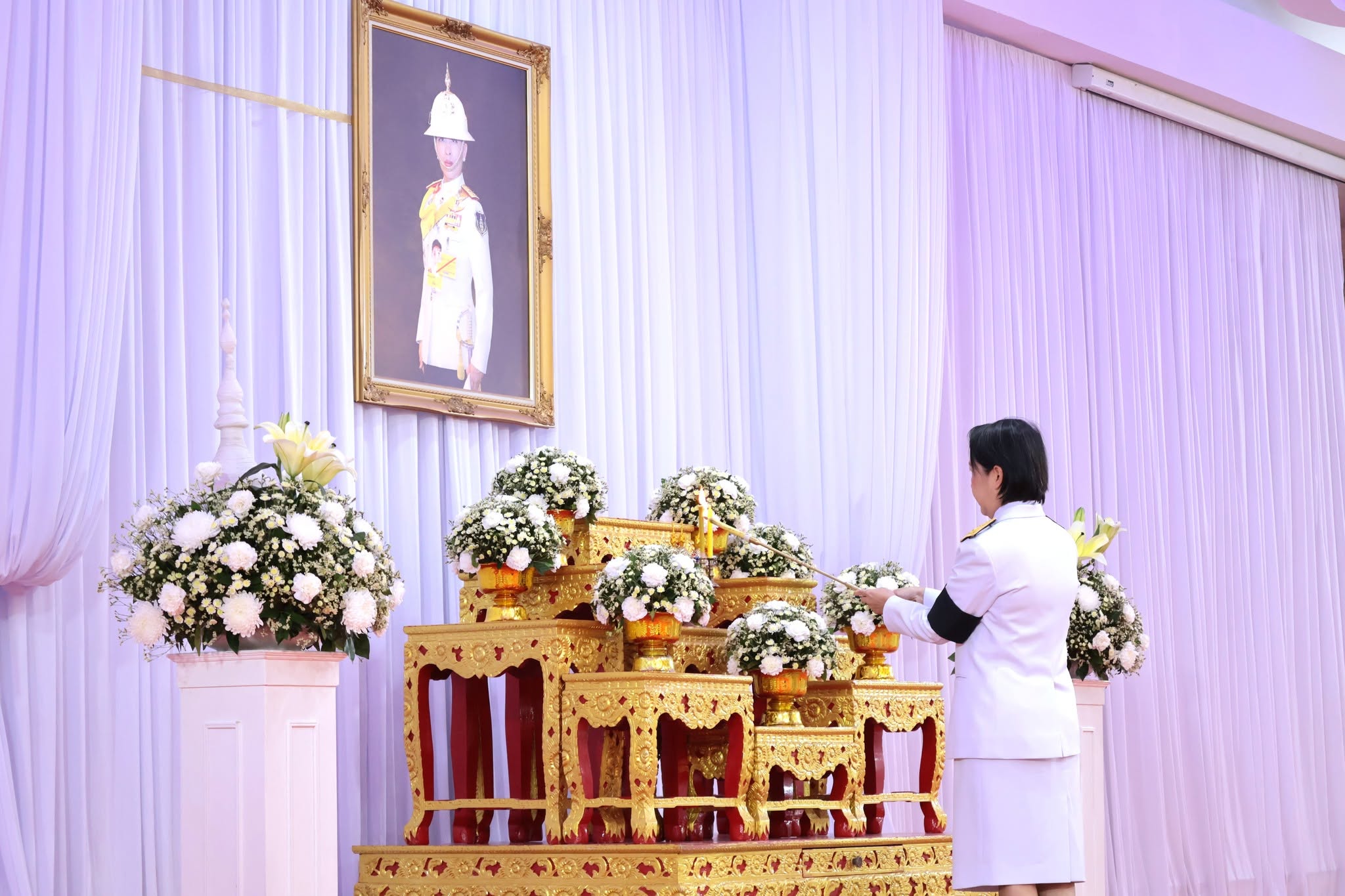 สตูลจัดพิธีบำเพ็ญกุศลครบ 50 วัน (ปัญญาสมวาร) ถวายเป็นพระราชกุศลแด่สมเด็จพระเจ้าลูกเธอ เจ้าฟ้าพัชรกิติยาภาฯ พร้อมตักบาตรพระสงฆ์ 20 รูป น้อมสำนึกในพระกรุณาธิคุณ