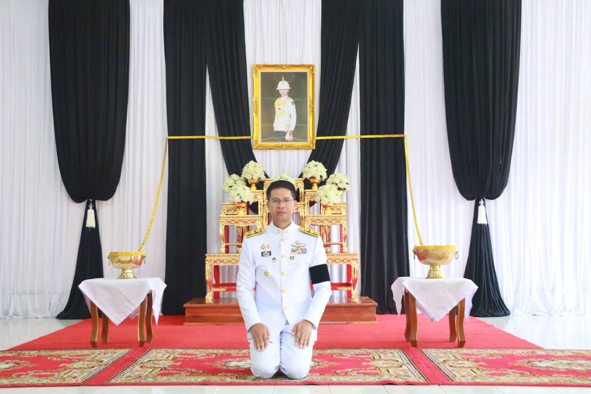 จังหวัดสตูล จัดพิธีถวายน้ำสรงพระศพ สมเด็จพระเจ้าลูกเธอ เจ้าฟ้าพัชรกิติยาภาฯ ด้วยความอาลัยและจงรักภักดี
