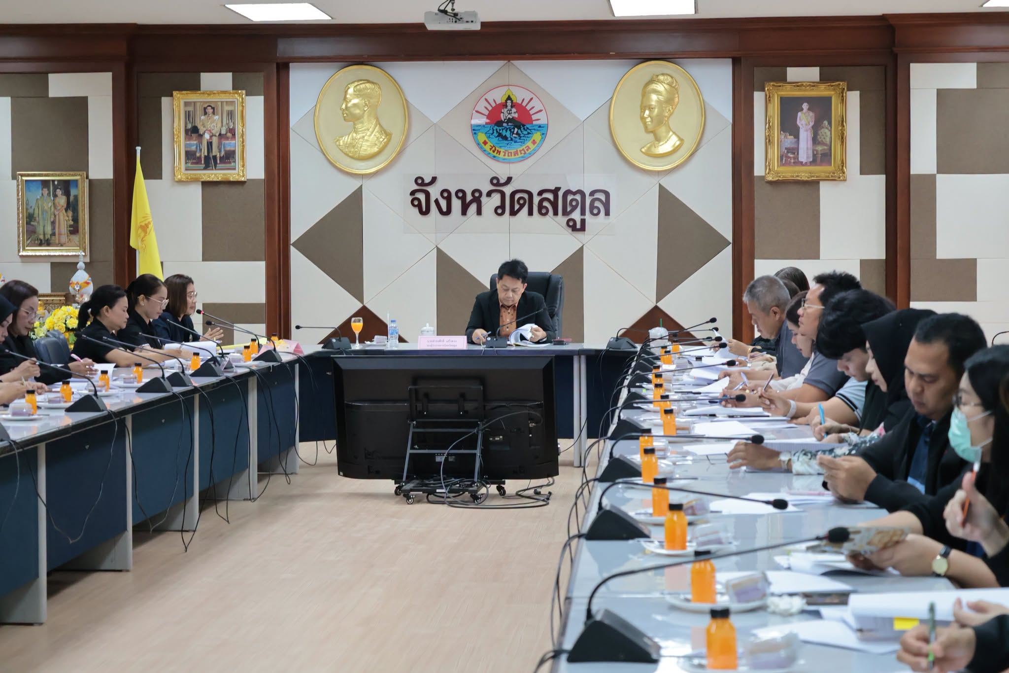 จังหวัดสตูลประชุมชี้แจงแนวทางจัดทำรายงานการประเมินผลการควบคุมภายใน ประจำปีงบประมาณ พ.ศ. 2569