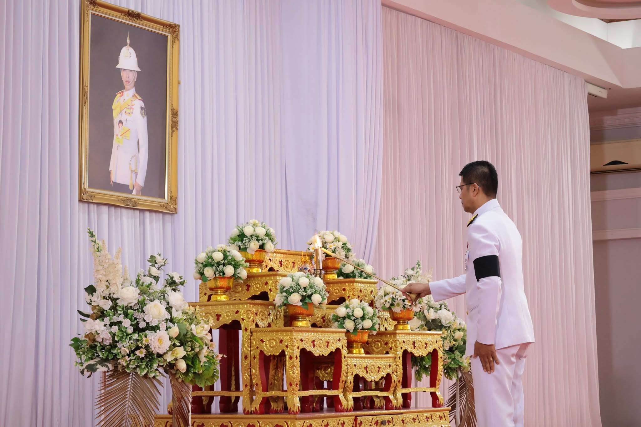 จังหวัดสตูลประกอบพิธีบำเพ็ญกุศลถวายเป็นพระกุศลแด่เจ้าฟ้าพัชรกิติยาภาฯ เนื่องในวาระครบ ๑๐๐ วัน
