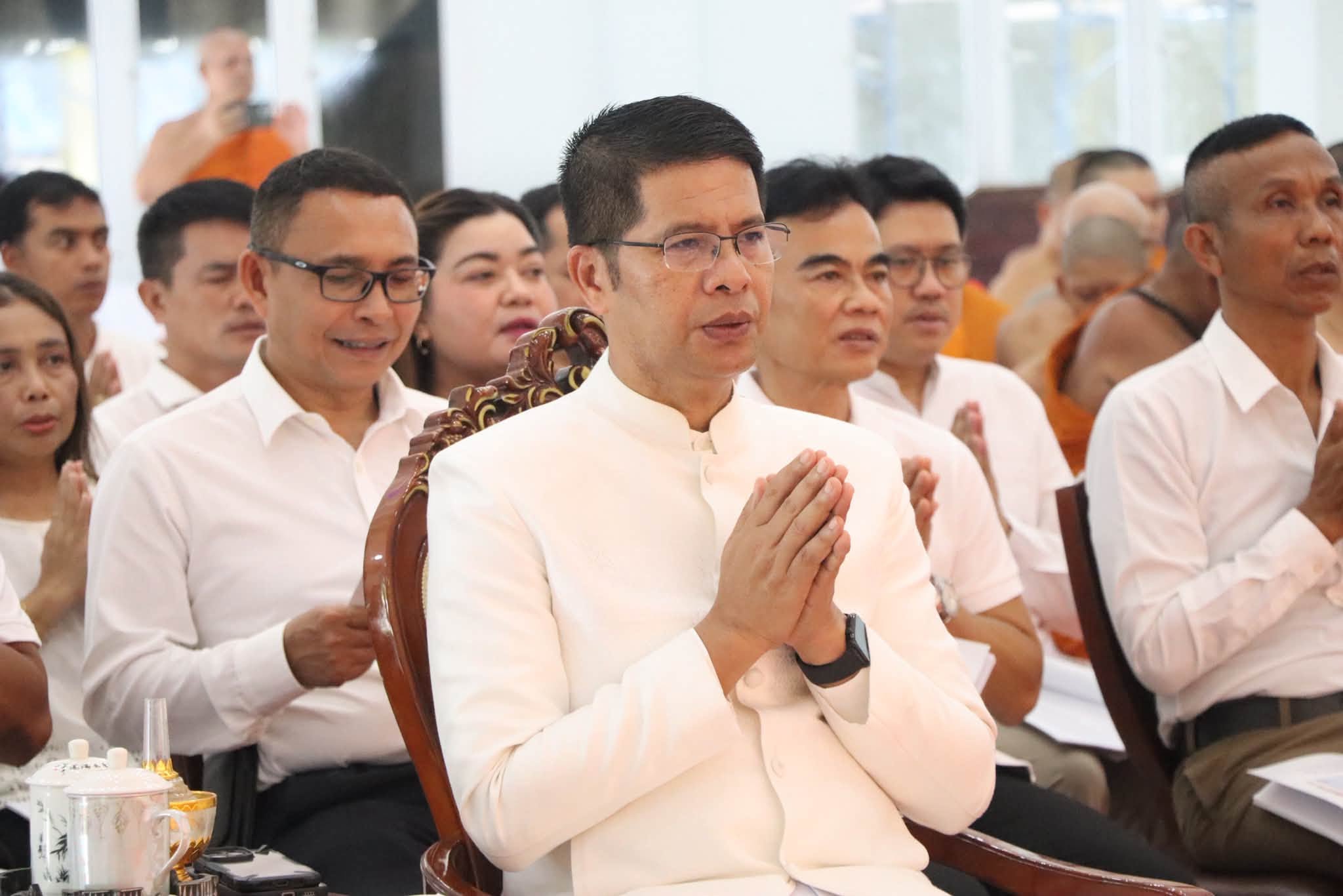 จังหวัดสตูล จัดพิธีสวดพระพุทธมนต์และเจริญจิตตภาวนาอุทิศถวายพระราชกุศล สมเด็จพระนางเจ้าสิริกิติ์ พระบรมราชินีนาถ พระบรมราชชนนีพันปีหลวงและสมเด็จพระเจ้าลูกเธอ เจ้าฟ้าพัชรกิติยาภา นเรนทิราเทพยวดี กรมหลวงราชสาริณีสิริพัชร มหาวัชรราชธิดา