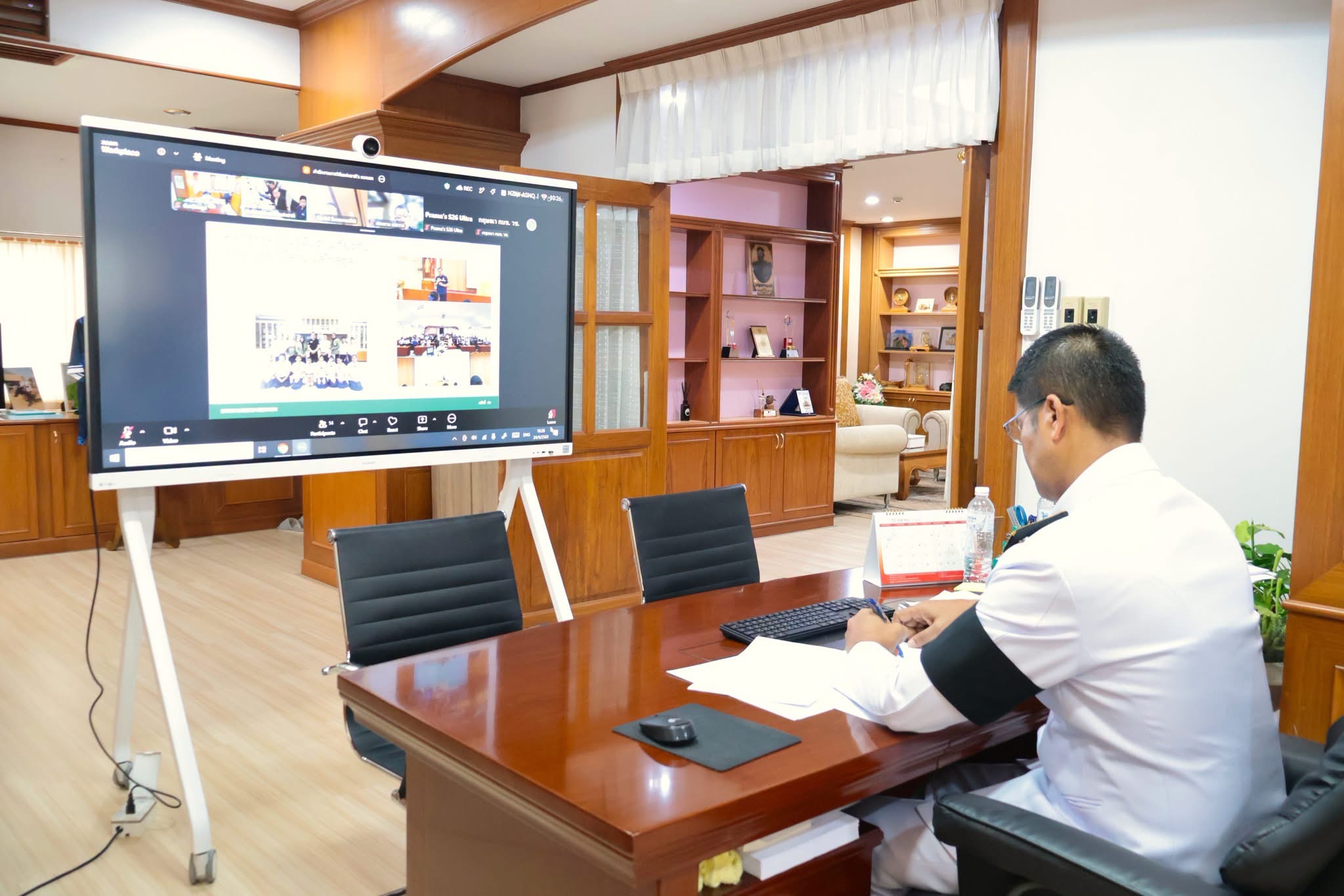 ผู้ว่าฯ สตูล เข้าร่วมประชุมคณะผู้ตรวจสอบทางวิชาการ ขับเคลื่อน &ldquo;อุทยานธรณีโลกสตูล&rdquo; สู่การพัฒนาที่ยั่งยืน