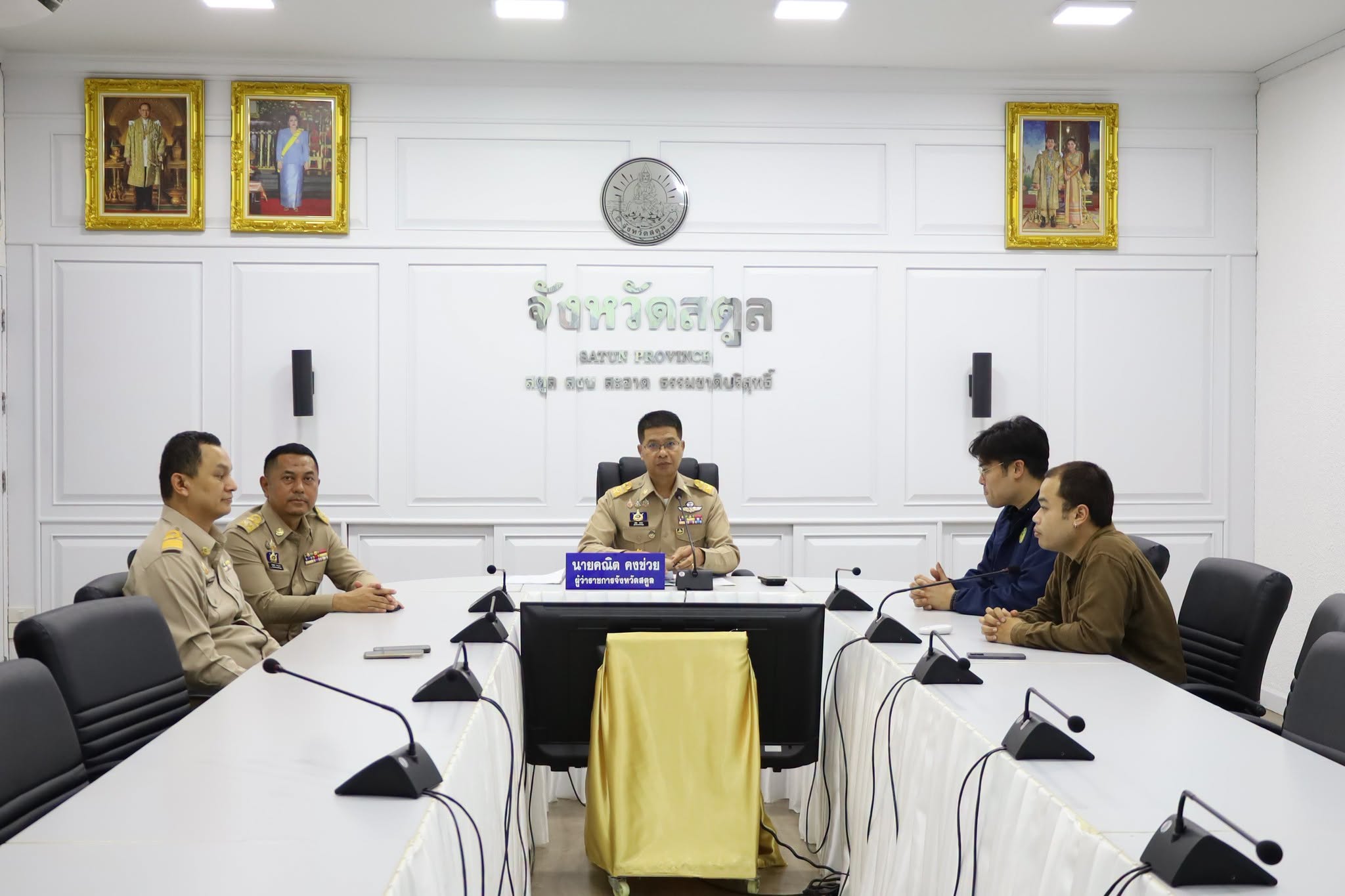 ผู้ว่าฯ สตูล หารือโครงการศึกษาความเป็นไปได้โครงข่ายถนนเชื่อมต่อ &ldquo;ป่าบอน&ndash;มะนัง&rdquo; มุ่งพัฒนาระบบคมนาคมเชื่อมโยงพื้นที่