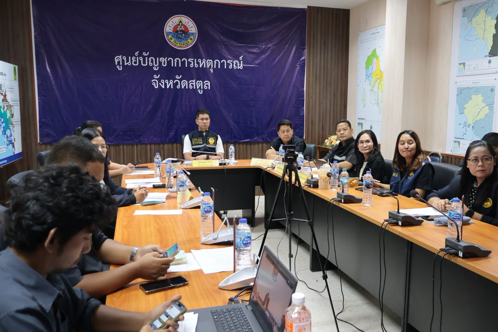 ผู้ว่าฯ สตูล ร่วมประชุมชี้แจงโครงการภาครัฐจัดซื้อประกันภัยพิบัติให้ประชาชน มุ่งสร้างหลักประกันและลดผลกระทบจากภัยพิบัติ