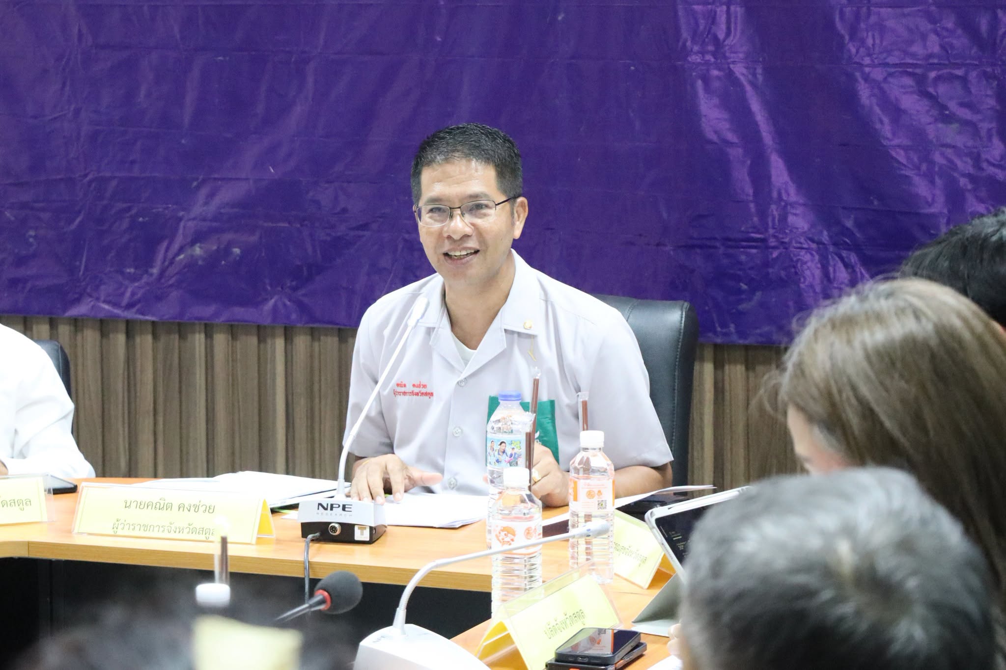 ผู้ว่าฯ สตูล ประชุม ก.ช.ภ.จ.สตูล ติดตามสถานการณ์ภัยพิบัติ พิจารณาแนวทางช่วยเหลือประชาชนที่ได้รับผลกระทบ