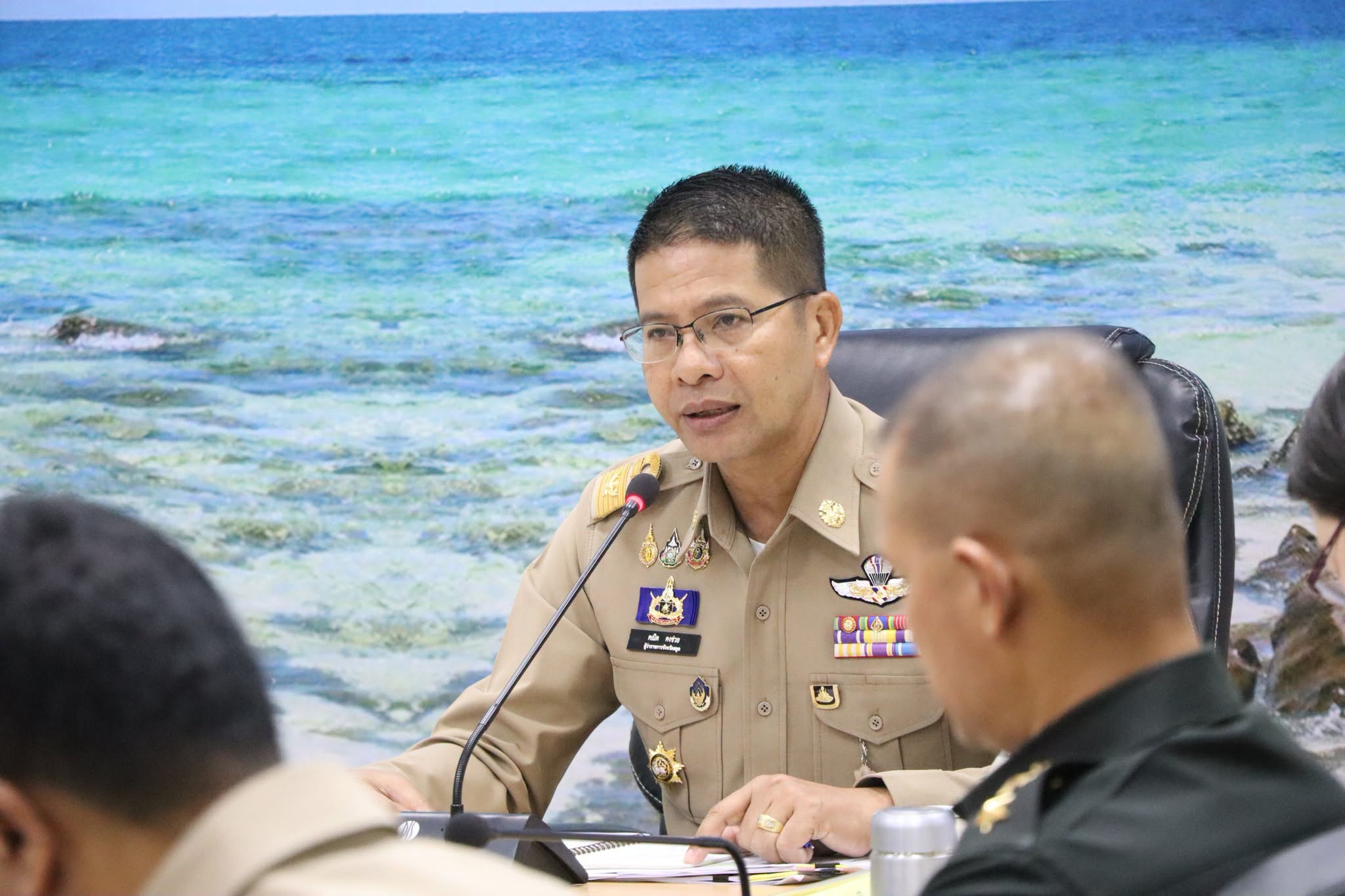 ผู้ว่าฯ สตูล ประชุมหัวหน้าส่วนราชการสังกัดกระทรวงมหาดไทย ครั้งที่ 10/2569 ติดตามผลการดำเนินงาน เน้นย้ำเฝ้าระวังอุทกภัยและปราบปรามยาเสพติดอย่างจริงจัง